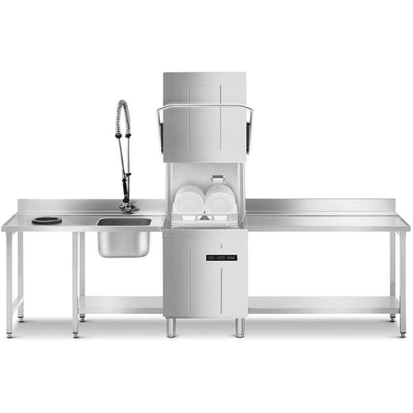 Купольная посудомоечная машина Smeg ECOLINE SPH503L электронное управление